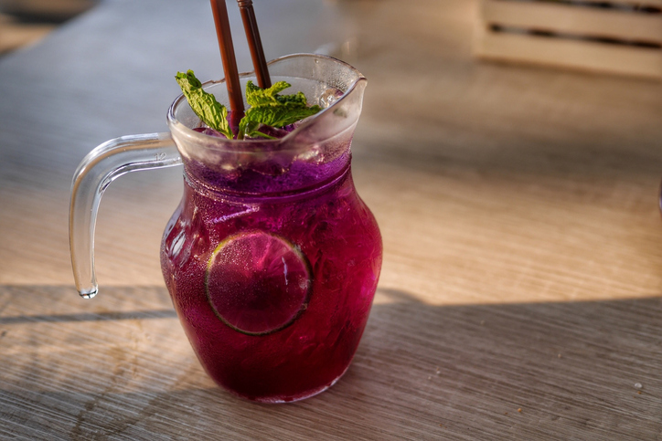 Sangria In Jug On Table