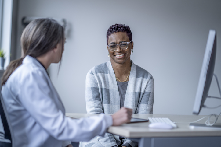 Senior at a Medical Appointment