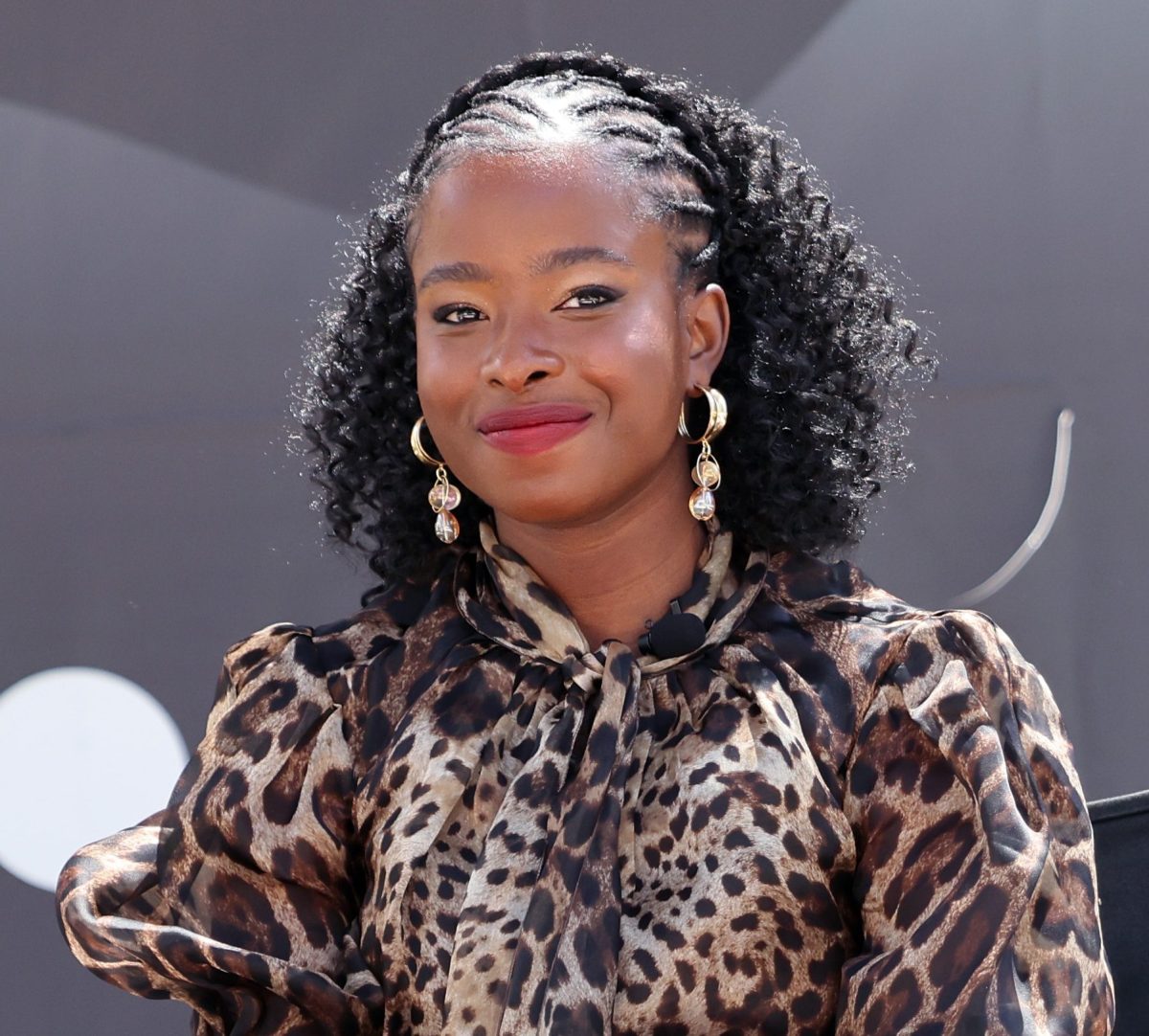 Amanda Gorman attends the Los Angeles Times Festival Of Books.
