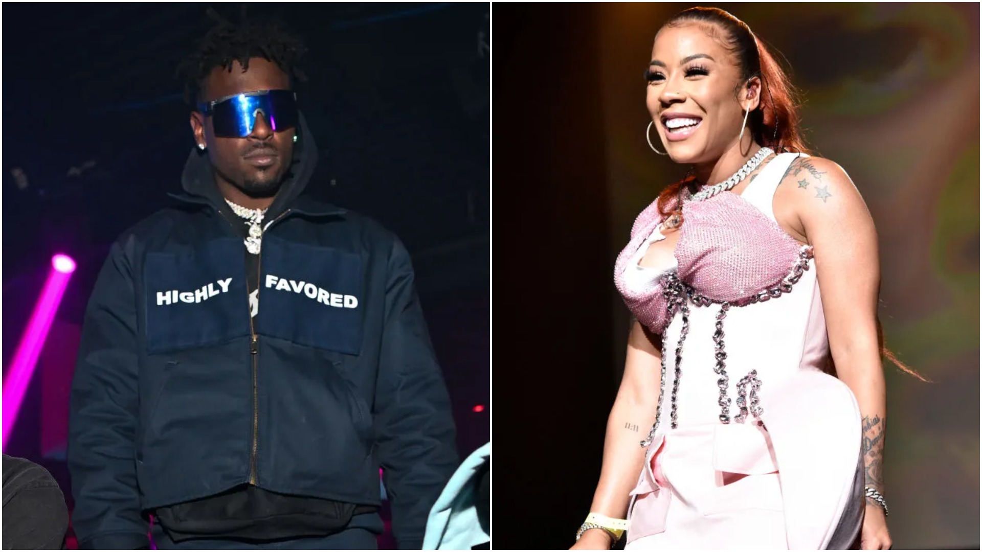 keyshia cole, antonio brown