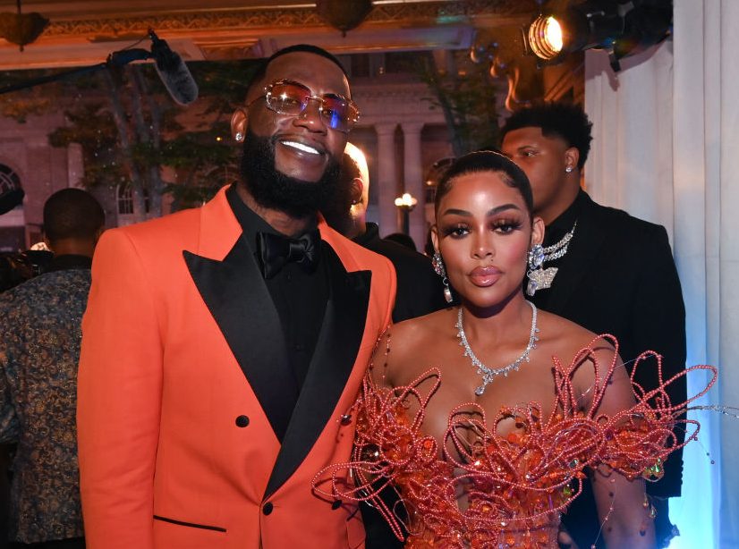 Keyshia Ka'Oir and Gucci Mane attend the 2nd Annual The Black Ball: Quality Control's CEO Pierre "Pee" Thomas Birthday Celebration.