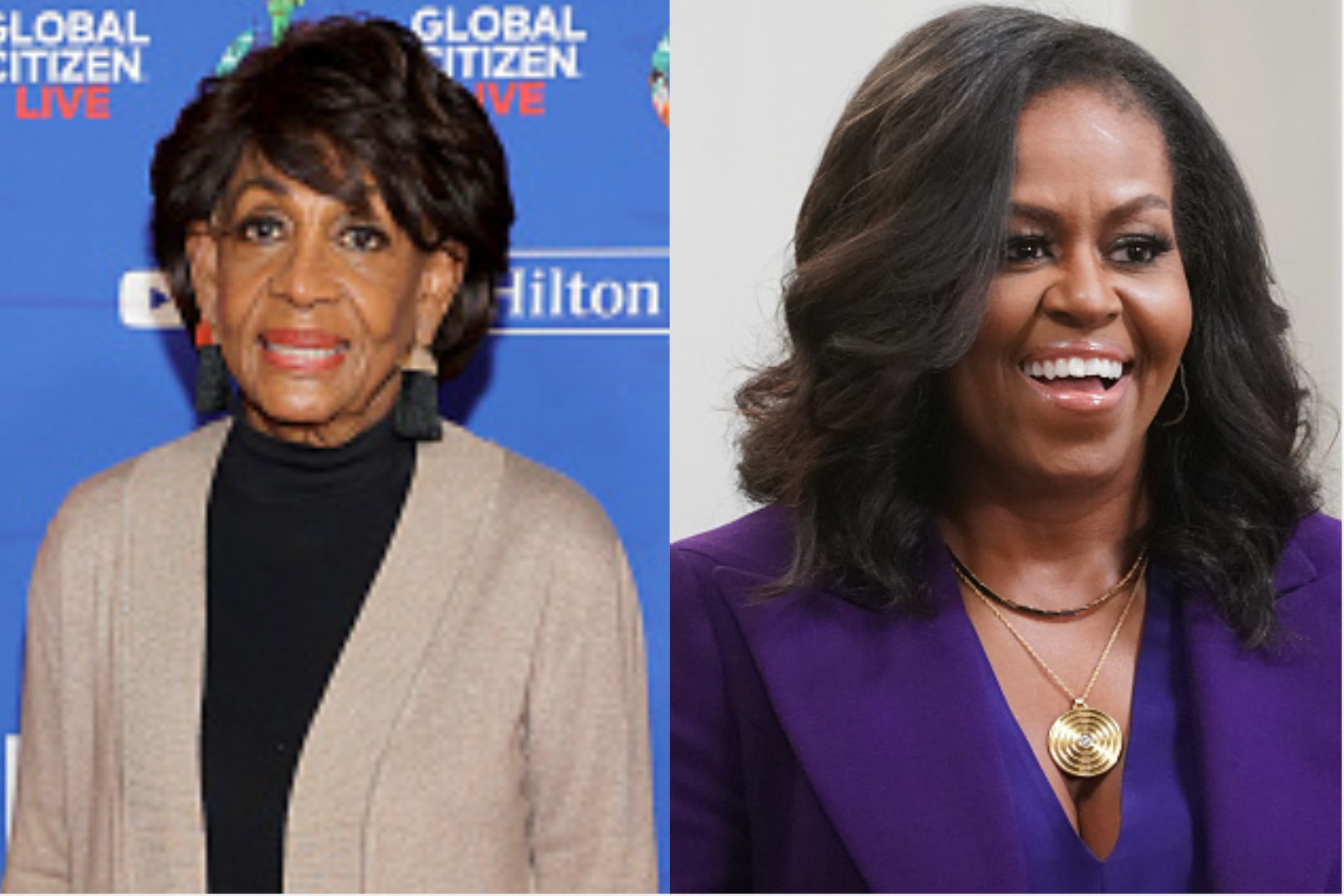 michelle obama, maxine waters, roe vs wade