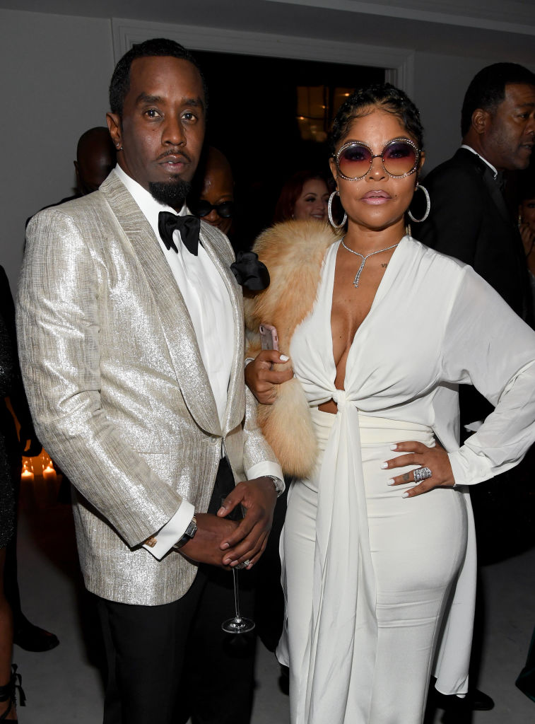 Sean Combs and Misa Hylton
