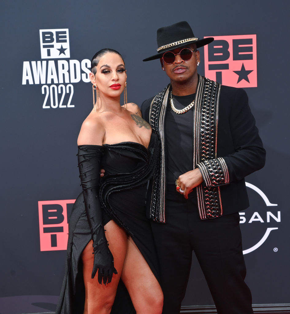 Ne-Yo and Crystal Renay at the 2022 BET Awards - Arrivals