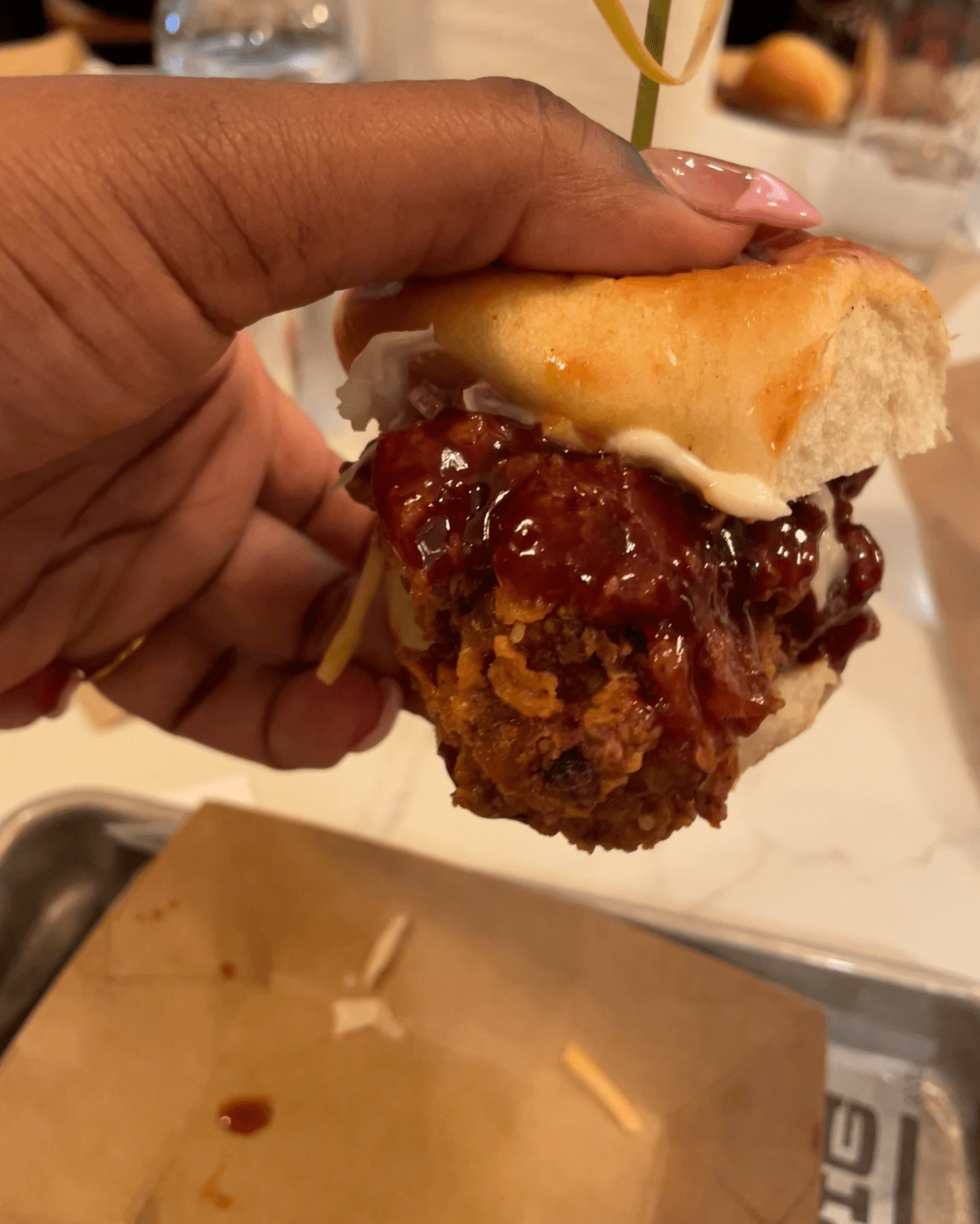 chicken slider