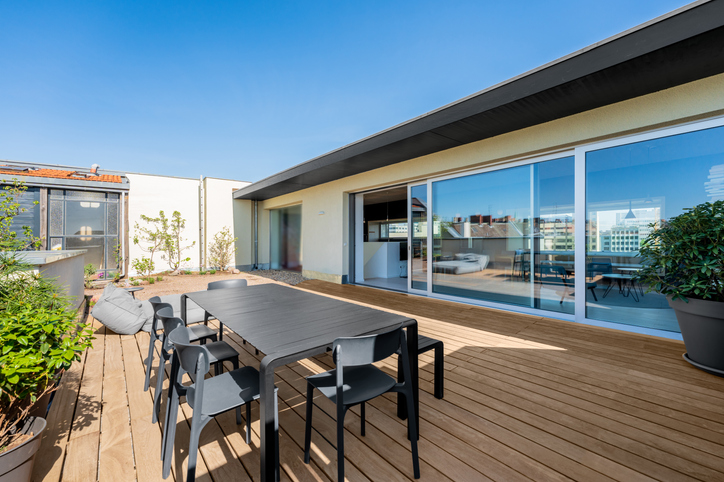 Luxury Rooftop Deck Patio