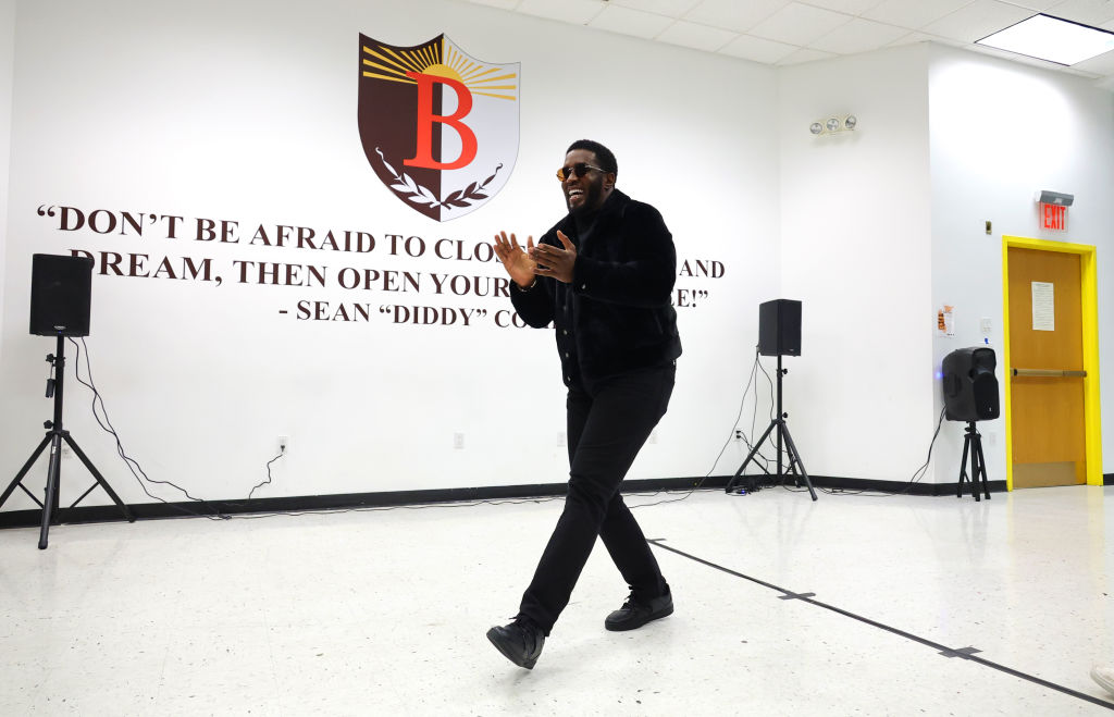 Sean “Diddy” Combs Surprises Students at His Capital Preparatory School in the Bronx