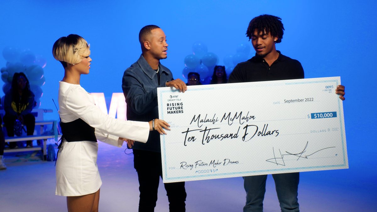 AT&T Dream in Black Rising Future Maker Malachi McMahon episodic still