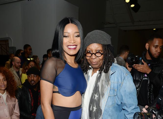 Keke Palmer & Whoopi Goldberg- Chromat AW18 Runway Show at NYFW - Front Row