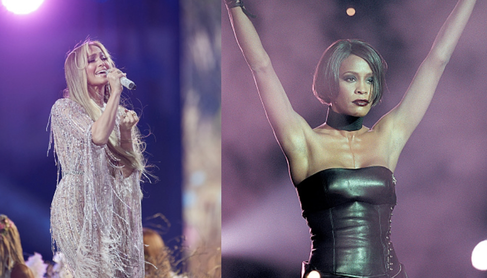 Jennifer lopez, Whitney Houston