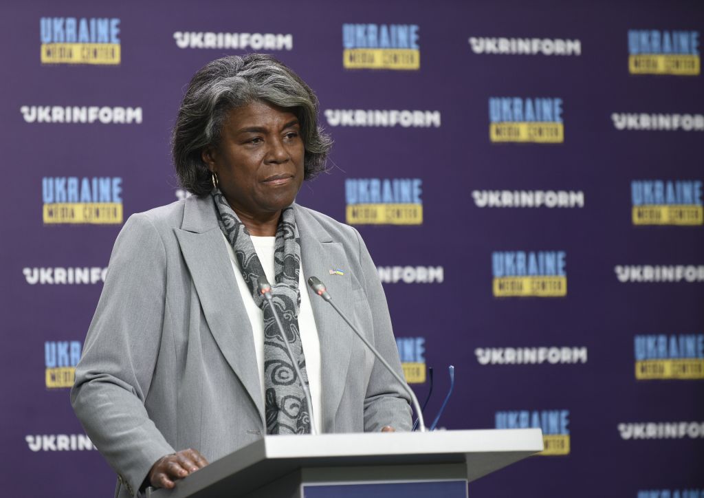 Briefing of Linda Thomas-Greenfield in Kyiv