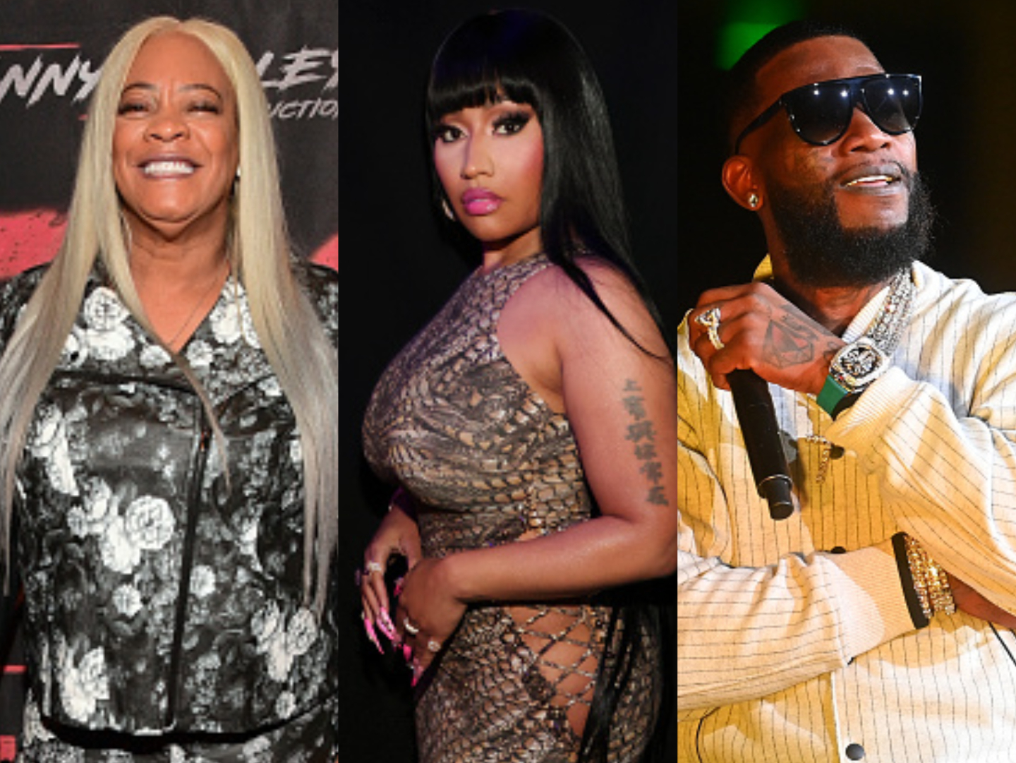 nicki minaj, deb antney, gucci mane