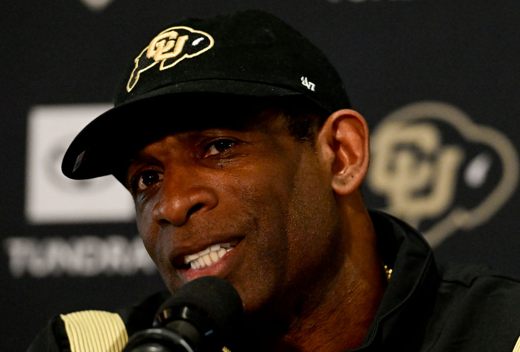 Deion Sanders - Colorado Buffaloes Head Football Coach Deion Coach Prime Sanders Press Conference