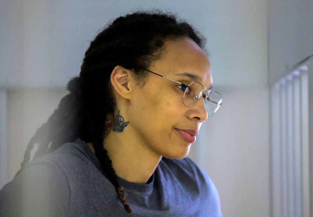 Brittney Griner - RUSSIA-US-DIPLOMACY-BASKET-COURT
