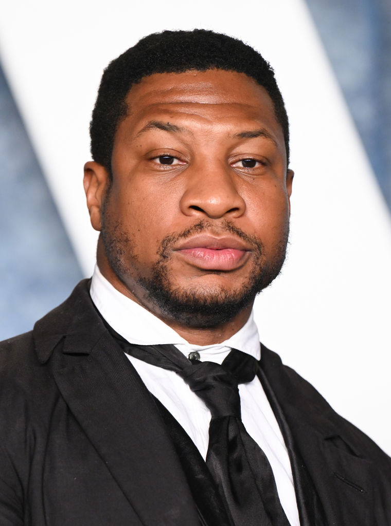 Jonathan Majors at the 2023 Vanity Fair Oscar Party Hosted By Radhika Jones - Arrivals