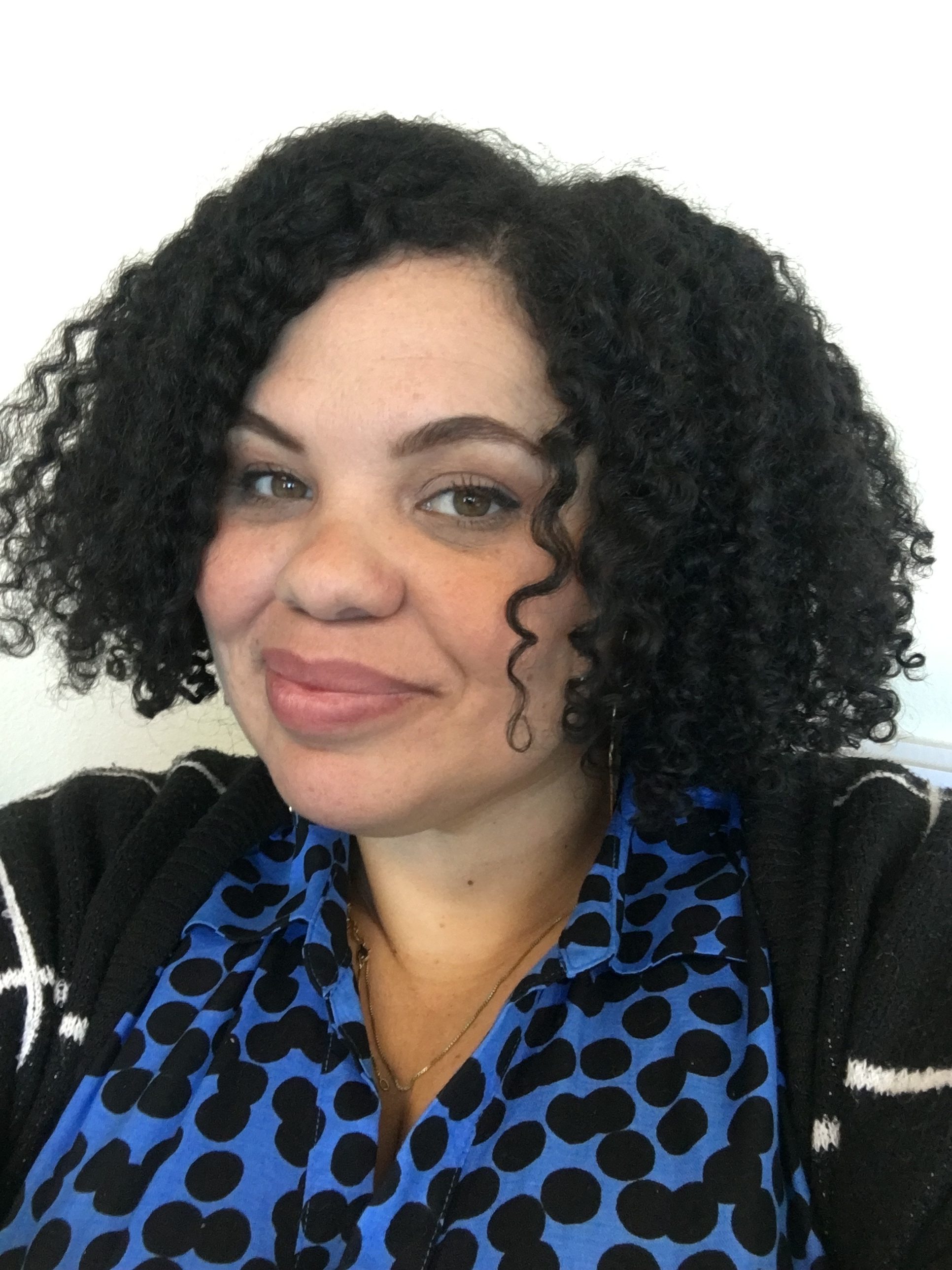 Black girl loading, mixed race