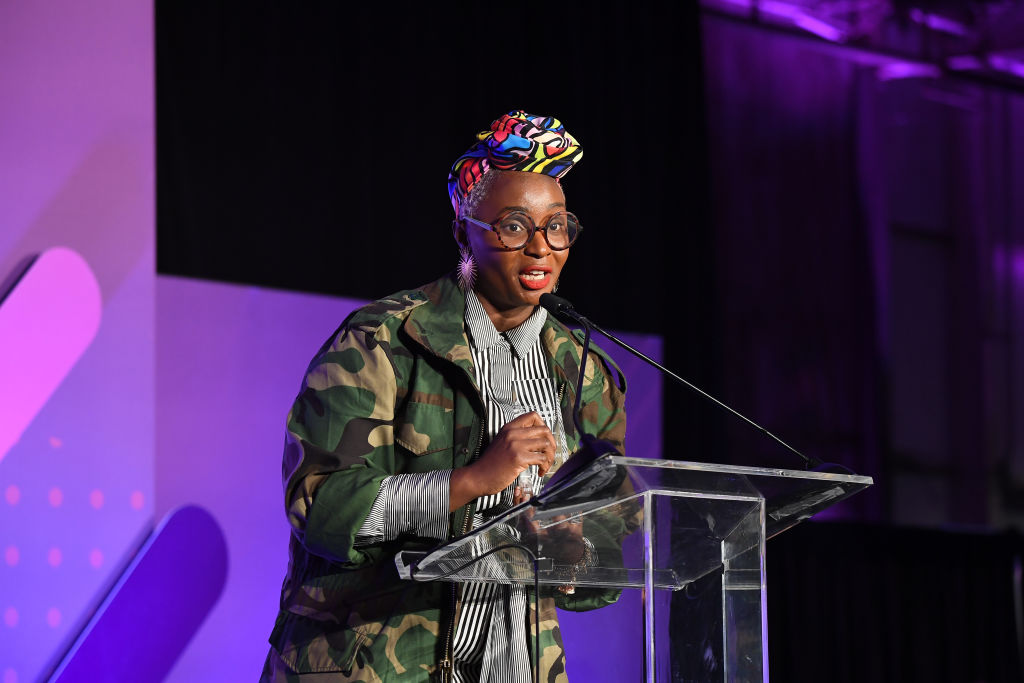 Kalilah Wright 'Mompreneurs' Nancy Redd Mess in a Bottle t-shirts inspirational working moms