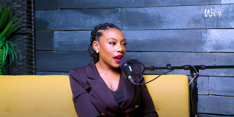 Da'Naia Jackson Derrick Jaxn marriage mistresses bodies podcast Dear Future Wifey podcast video interview Laterras Whitfield,