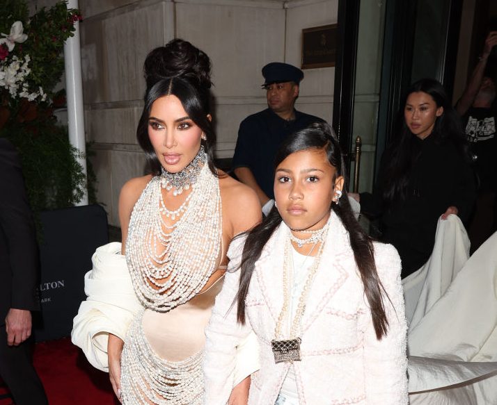 Kim Kardashian, North West, onion, The Kardashians, X