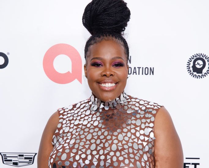 Amber Riley photos vacation Instagram new boyfriend Desean Black fiancé minidress