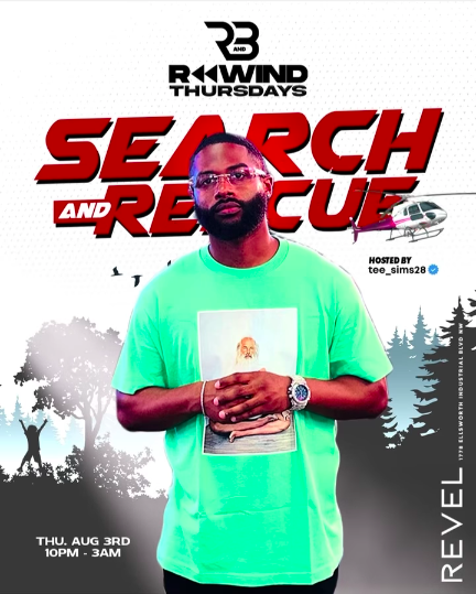 Thomar Latrell Simmons Carlee Russell Search & Rescue Revel Atlanta boyfriend club hosting Instagram