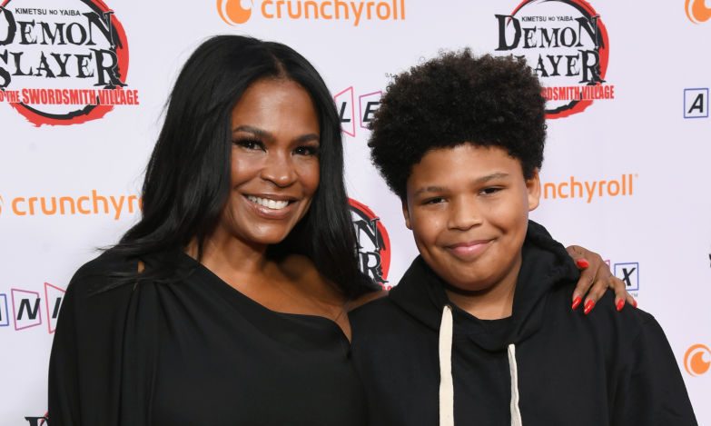Nia Long Kez Ime Udoka photos parenting Instagram mother son