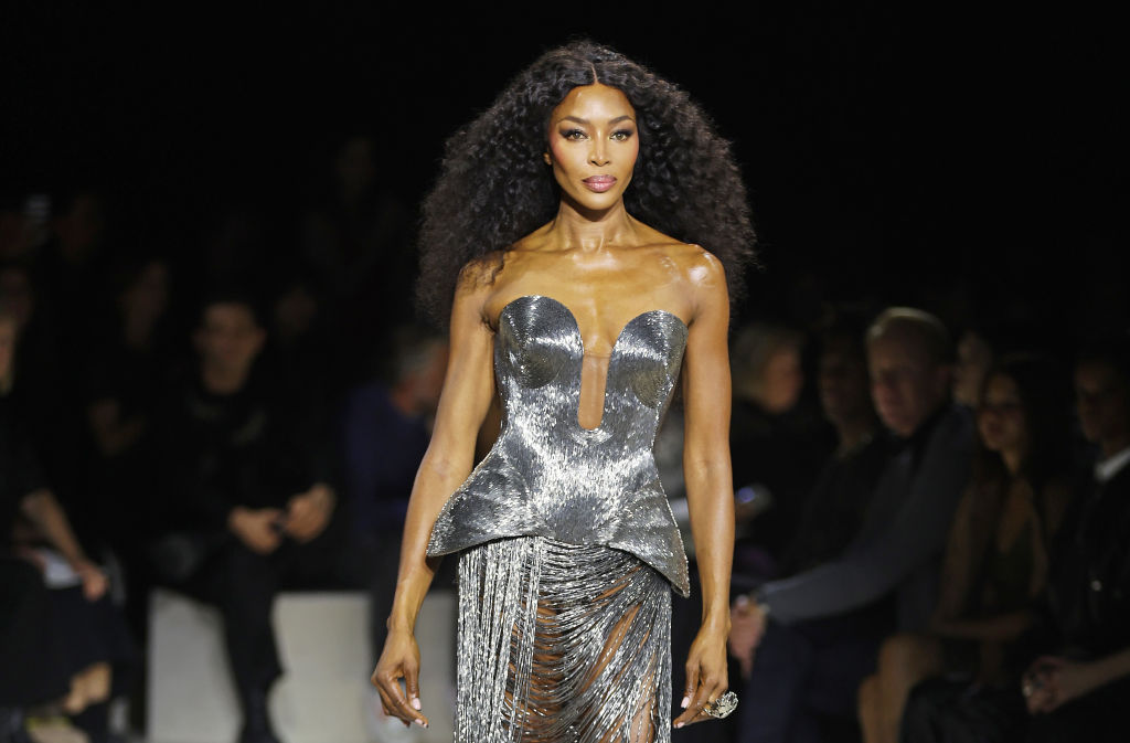 Naomi Campbell creative director Sarah Burton Alexander McQueen SS24 Paris Fashion Week Spring/Summer 2024