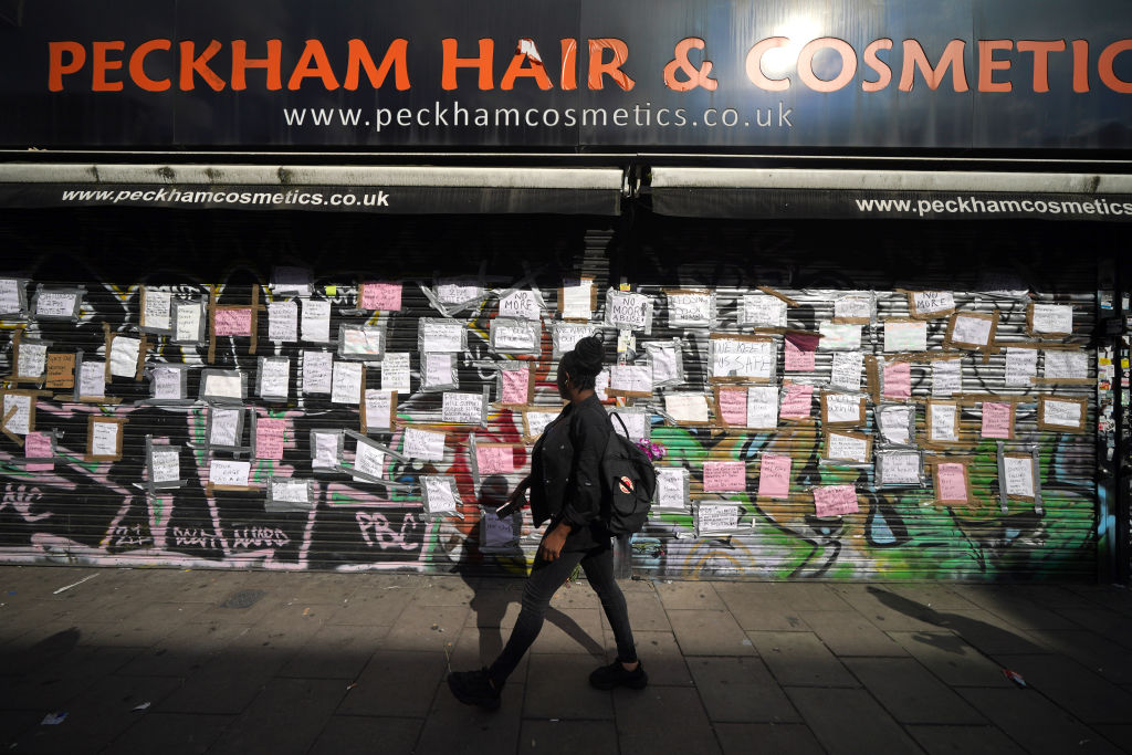 Peckham, throat, protest, woman, Sohail Sindho,