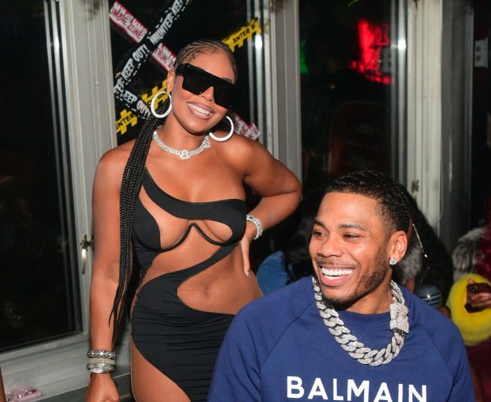 Ashanti Nelly pregnancy rumors baby dating timeline birthday together