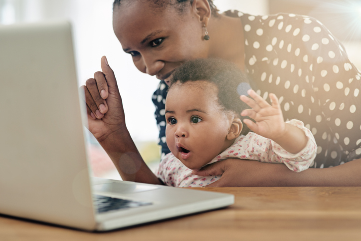 1-year-old, baby, toddler, video, Mia Ariannaa, nephew, Azai, TikTok