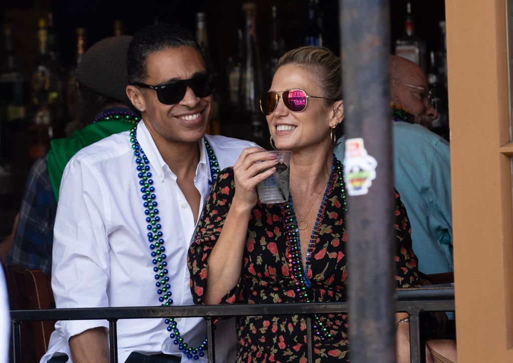 relationship, serious, Amy Robach, T.J. Holmes, Andrew Shue, Marilee Fiebig