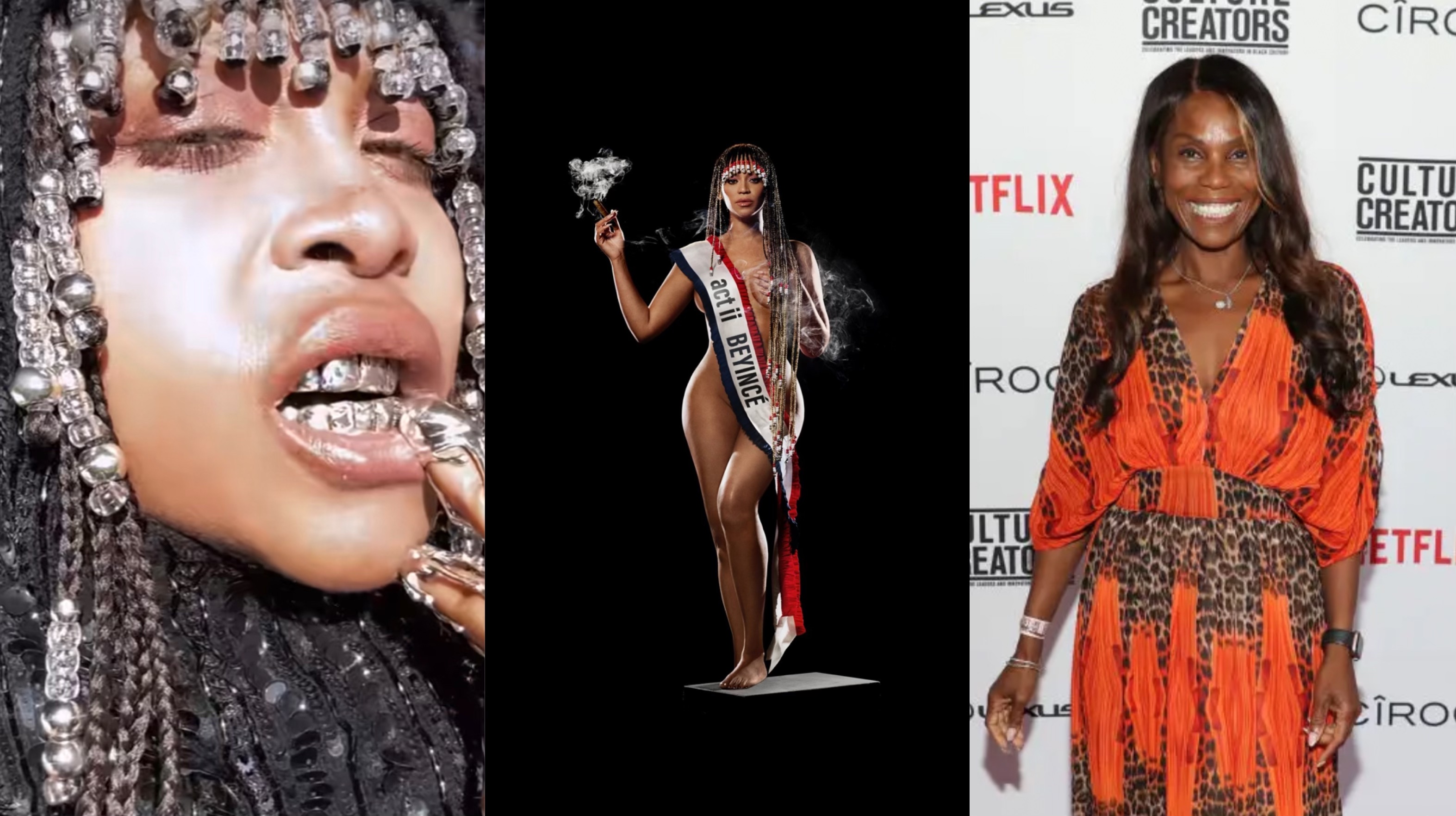 Beyonce, Erykah Badu, Yvette Noel-Shure