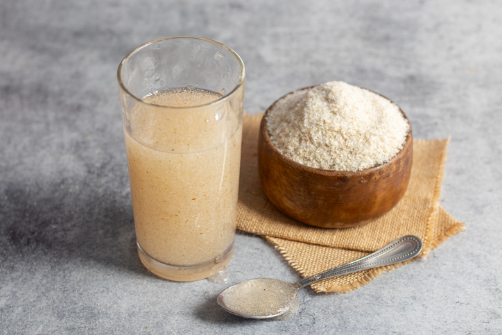 Refreshing Psyllium Husk Drink: Natural Fiber Boost for Digestive Health