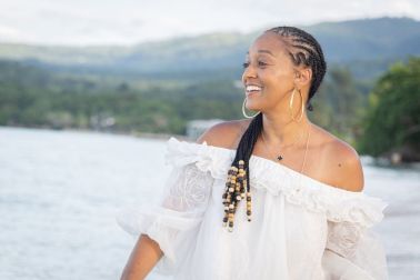 Tia Mowry Vacations With Friends At Sandals Dunn's River