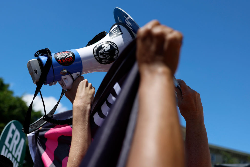 Reproductive Rights Advocates Protest At The Supreme Court On Second Anniversary Of Dobbs Decision