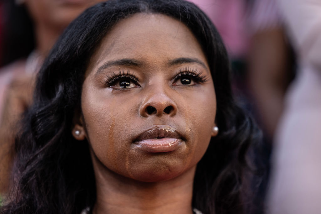 Kamala Harris Supporters React As She Delivers Concession Speech