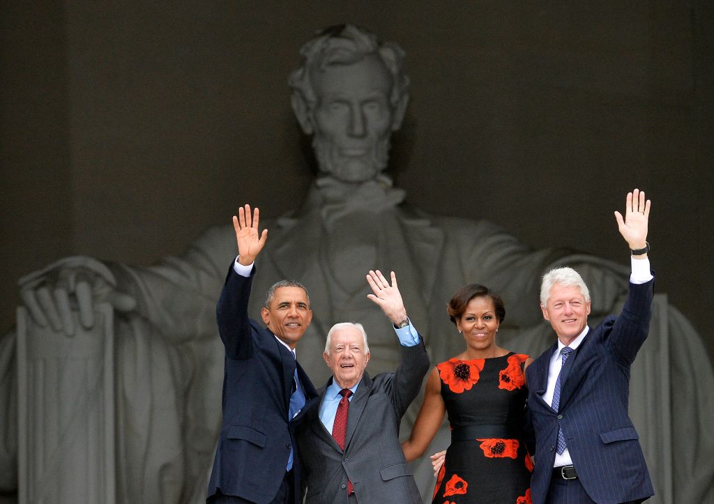 US-POLITICS-OBAMA-MLK-MARCH-ANNIVERSARY