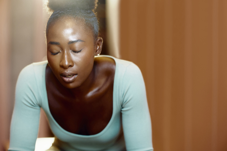 I fell so tired after this sports training!