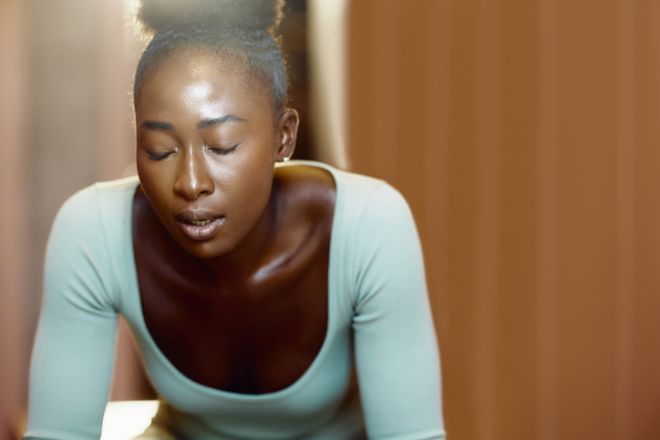 I fell so tired after this sports training!