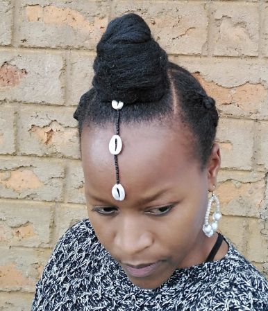 Natural hair buns