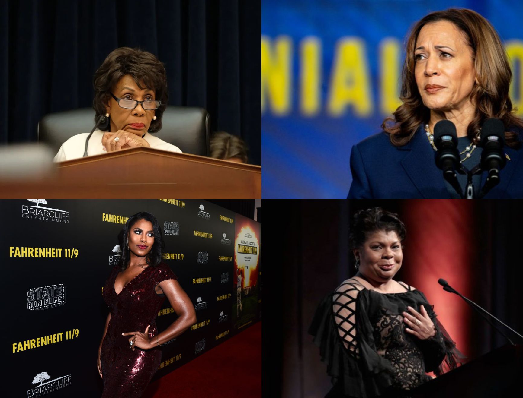 bla women truump clap back collage
