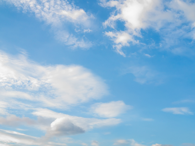 Blue sky background