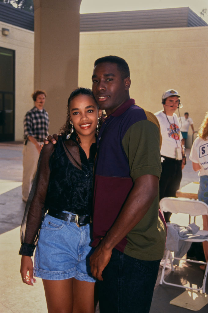 Morris Chestnut And Pam Byse