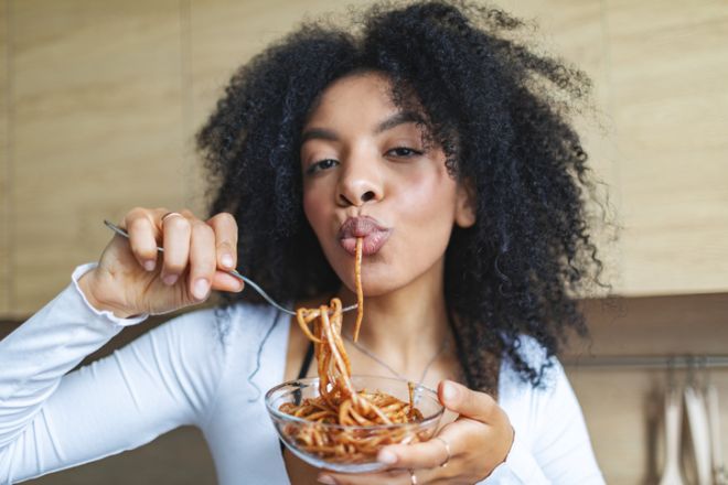 Cooking, reheating, blood sugar, 