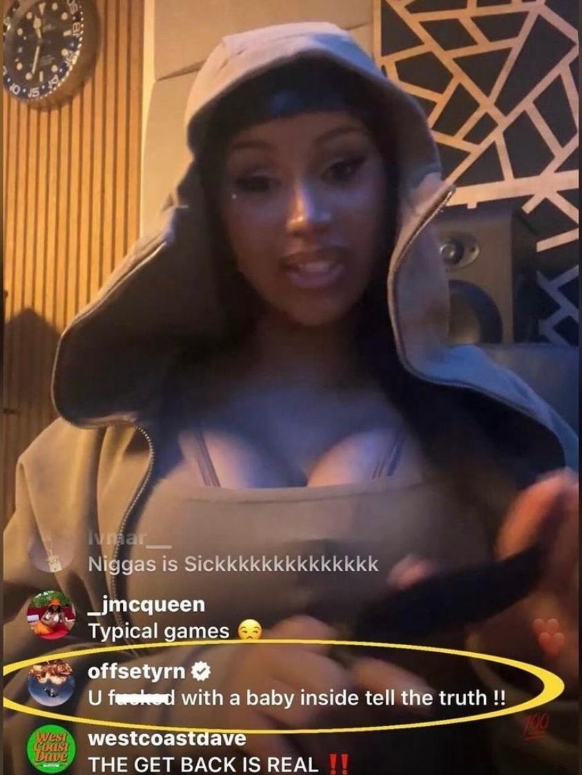 cardi offset