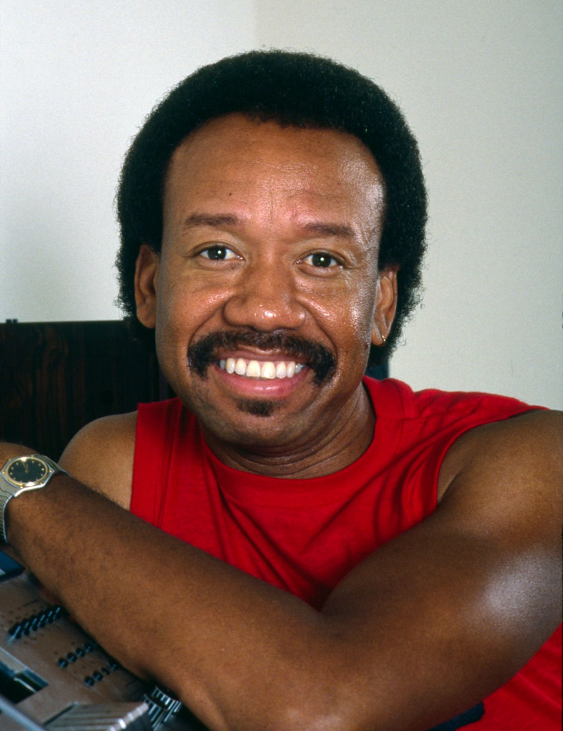 Singer Maurice White at Home in Los Angeles