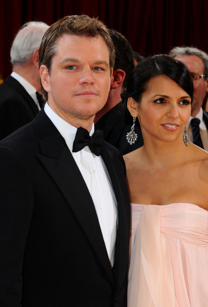 Actor Matt Damon At Academy Awards