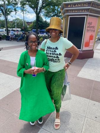 Thembisa S. Mshaka and her daughter, Umi