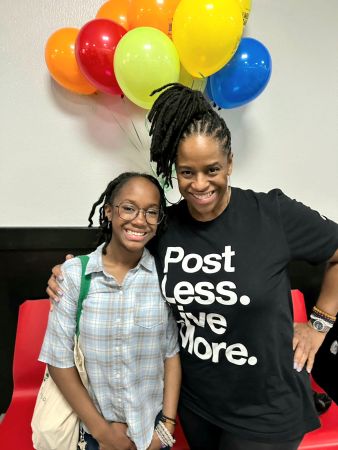 Thembisa S. Mshaka and her daughter, Umi