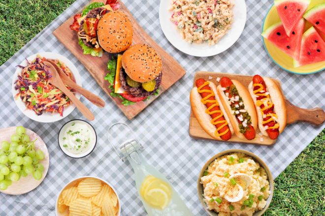 hot dog, barbecue, burger, grilled, Tamar Samuels, Nina Crowley, BBQ